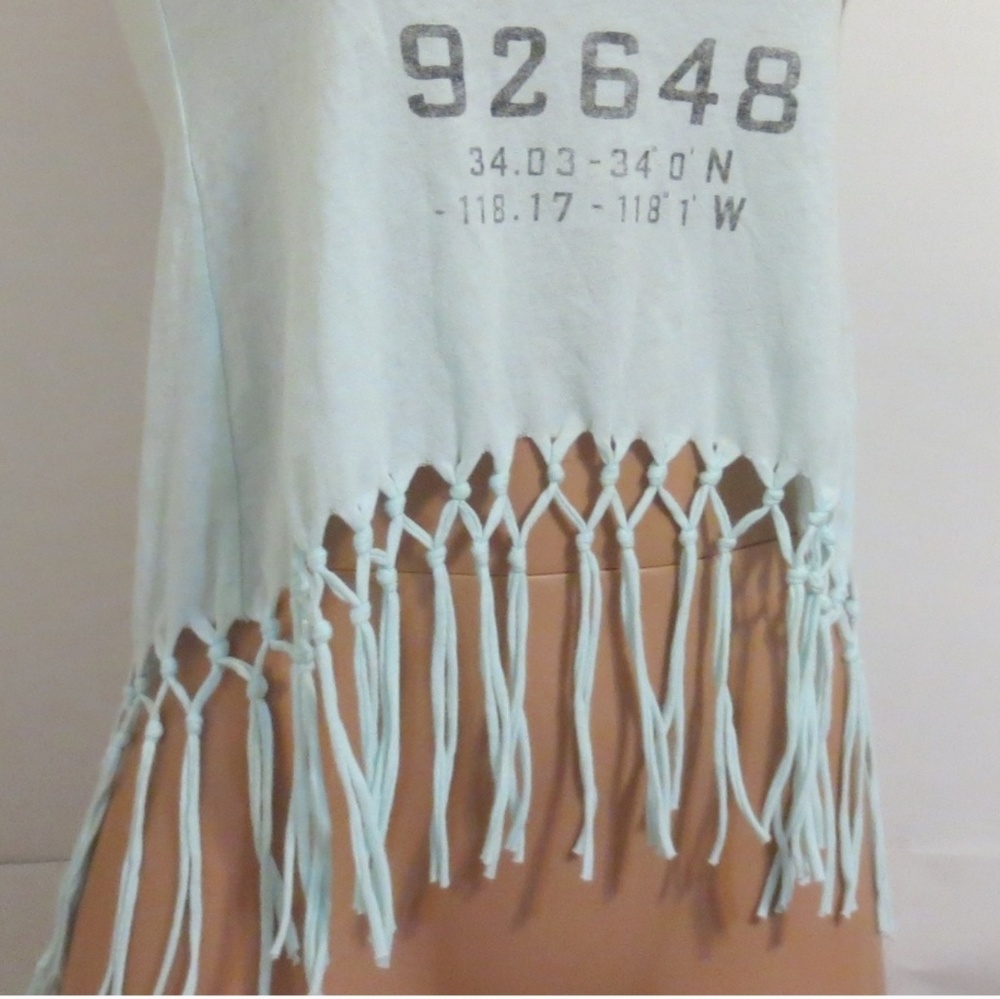 💙NWOT Hollister Frayed Crop Top
